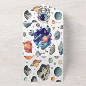 星と向こうの銀河系グリーティングカード オールインワン招待状 (外側)