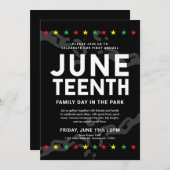 星と壊れた鎖 |第10パーティー  招待状 (正面/裏面)