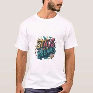 星と夢 Tシャツ