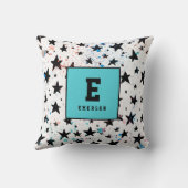 星と宇宙おもしろい天文学パターン クッション (裏面)