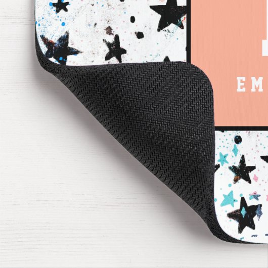 星と宇宙おもしろい天文学パターン マウスパッド (コーナー)