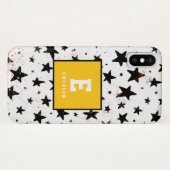 星と宇宙おもしろい天文学パターン Case-Mate iPhoneケース (裏面(横))