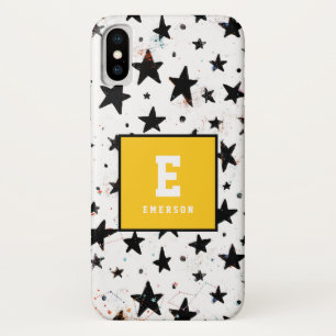 星と宇宙おもしろい天文学パターン iPhone X ケース