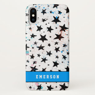 星と宇宙おもしろい天文学パターン iPhone X ケース
