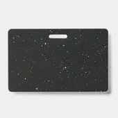 星と宇宙 バッジ (裏面)