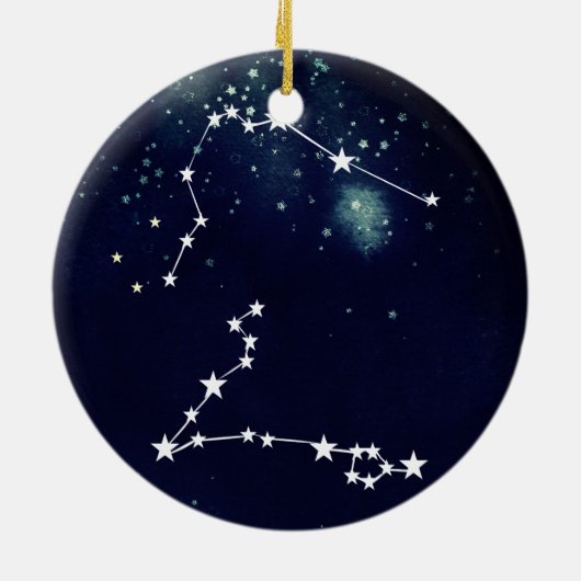 星と小さな王子のオーナメント セラミックオーナメント (裏面)
