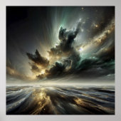 星と嵐の間の避難所 ポスター (正面)