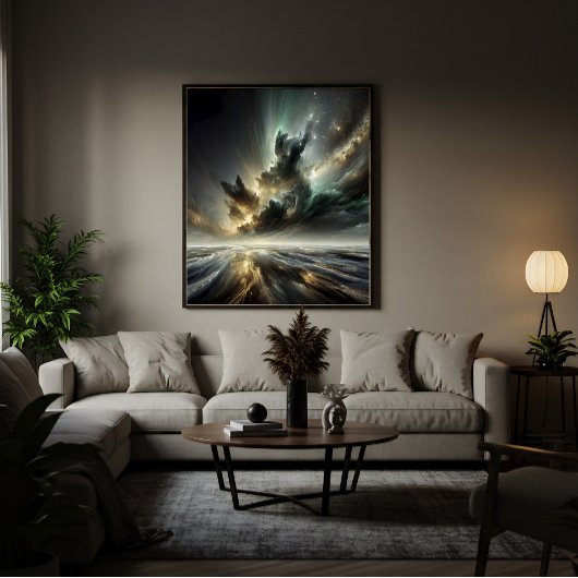 星と嵐の間の避難所 ポスター