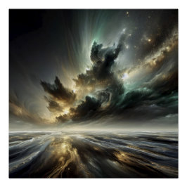 星と嵐の間の避難 ポスター