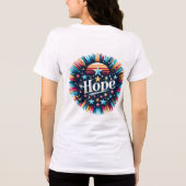 星と希望 トライブレンドＴシャツ (裏面)