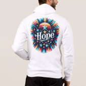 星と希望 パーカ (裏面)