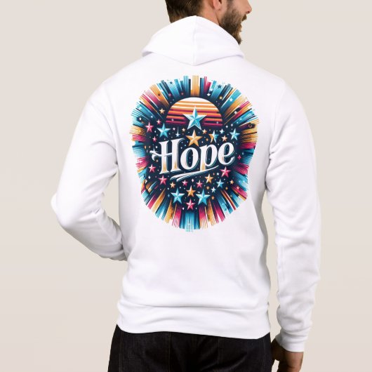 星と希望 パーカ (裏面)