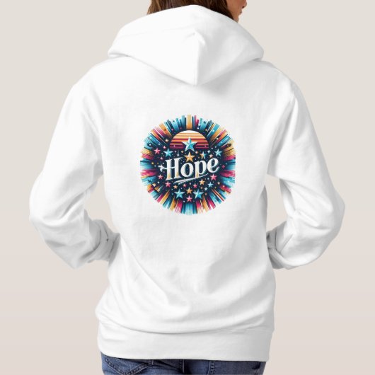 星と希望 パーカ (裏面)