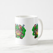 星と幸せながんカニ コーヒーマグカップ (正面右)