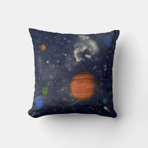 星と惑星が宇宙した銀河系 クッション
