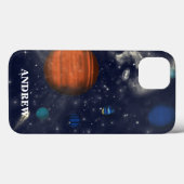星と惑星が宇宙した銀河系 Case-Mate iPhoneケース (裏面 (横))