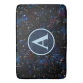 星と惑星が集まる星空 バスマット (正面縦)