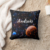 星と惑星の名前を持つ銀河系 クッション (ブランケット)