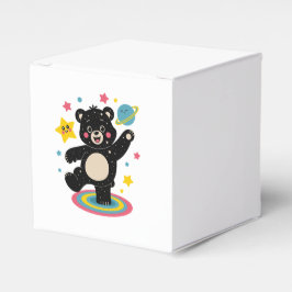 星と惑星を持つコズミックベア – かわいい宇宙 フェイバーボックス