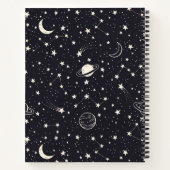 星と惑星 ノートブック (裏面)