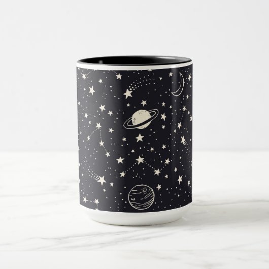 星と惑星 マグカップ (中央)