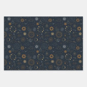 星と惑星 ラッピングペーパーシート (正面)