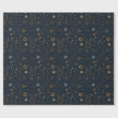 星と惑星 ラッピングペーパー (フラット)