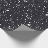 星と惑星 ラッピングペーパー (角)