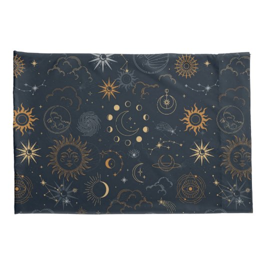 星と惑星 枕カバー (裏面-右)