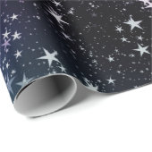 星と星が空に ラッピングペーパー (ロールコーナー)