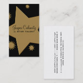 星と星の名刺 名刺 (正面/裏面)