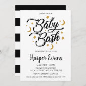 星と月の夢 招待状 (正面/裏面)