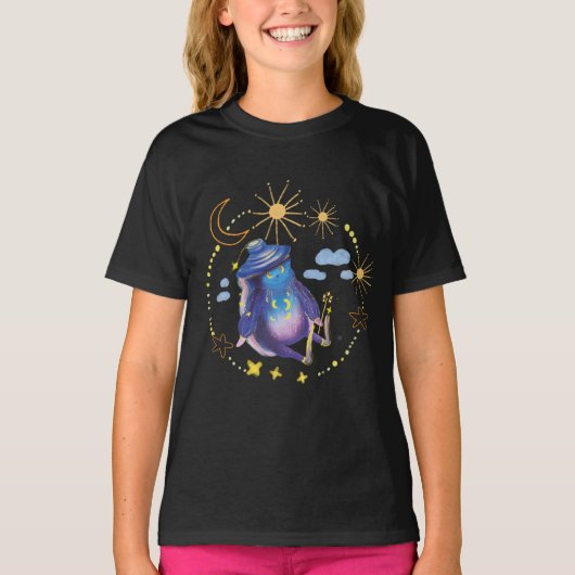 星と月の子供 Tシャツ (正面)