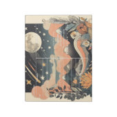 星と月の美しい装飾のノートパッド ノートパッド (回転)