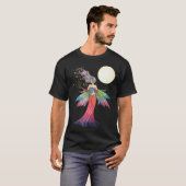 星と月を伴う妖精Tシャツ Tシャツ (正面フル)