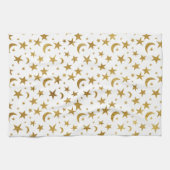 星と月 キッチンタオル (横)