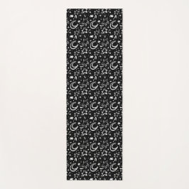 星と月。 ヨガマット