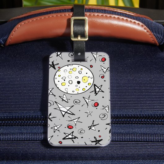 星と月 ラゲッジタグ (正面インサイチュ2)
