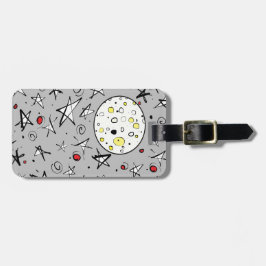 星と月 ラゲッジタグ