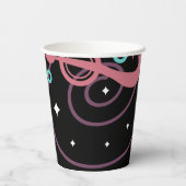 星と渦巻きスウィート16 紙コップ (裏面)