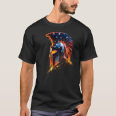 星と炎 Tシャツ (正面)