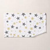 星と点 バスタオルセット (ハンドタオル)