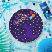 星と祝風船を目指そう ペーパープレート (パーティー)