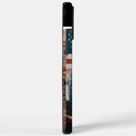 星と縞模様の下を歩く Case-Mate iPhoneケース (裏面 / 右)