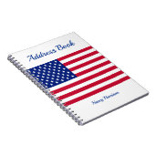 星と縞 ノートブック (右側)