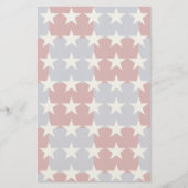 星と縞 便箋 (正面)