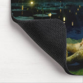 星と蛍を見つめるカエル マウスパッド (コーナー)
