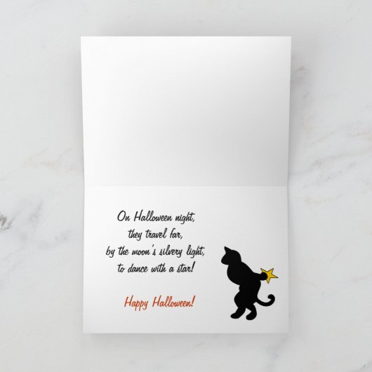 星と踊ること カード (内部)