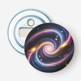 星と銀河系の違う写真 栓抜き