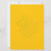 星と雨粒と赤いバラの上の蝶 (裏面)